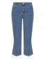 Укороченные джинсы с кружевной отделкой Marina Rinaldi  –  Общий вид