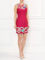 Платье с расклешенной юбкой и принтом Moschino Boutique  –  Модель Общий вид