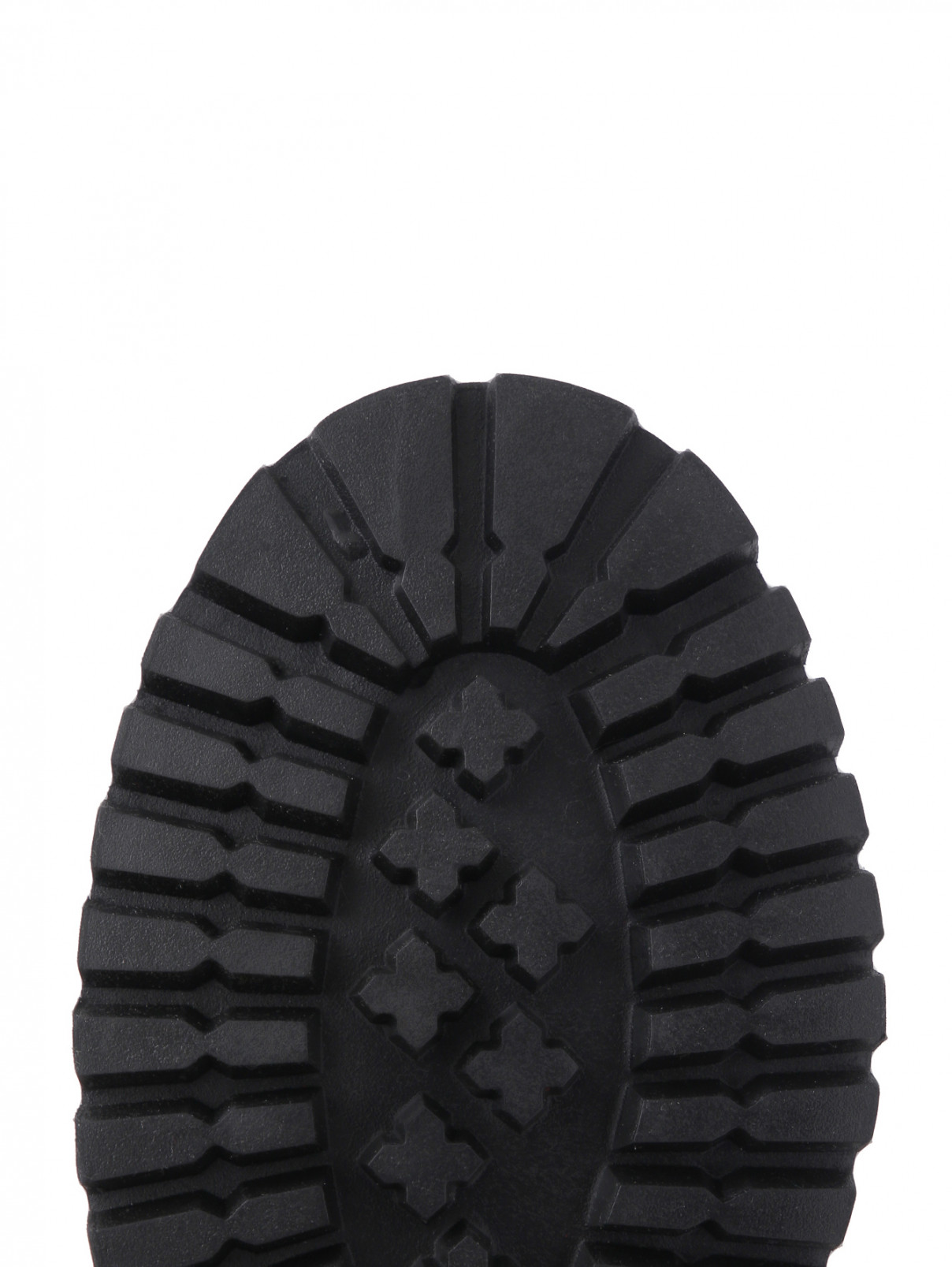 Утепленные кожаные ботинки Gallucci  –  Обтравка4  – Цвет:  Черный