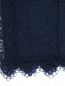 Платье из шерсти и шелка с кружевной отделкой Ermanno Scervino  –  Деталь