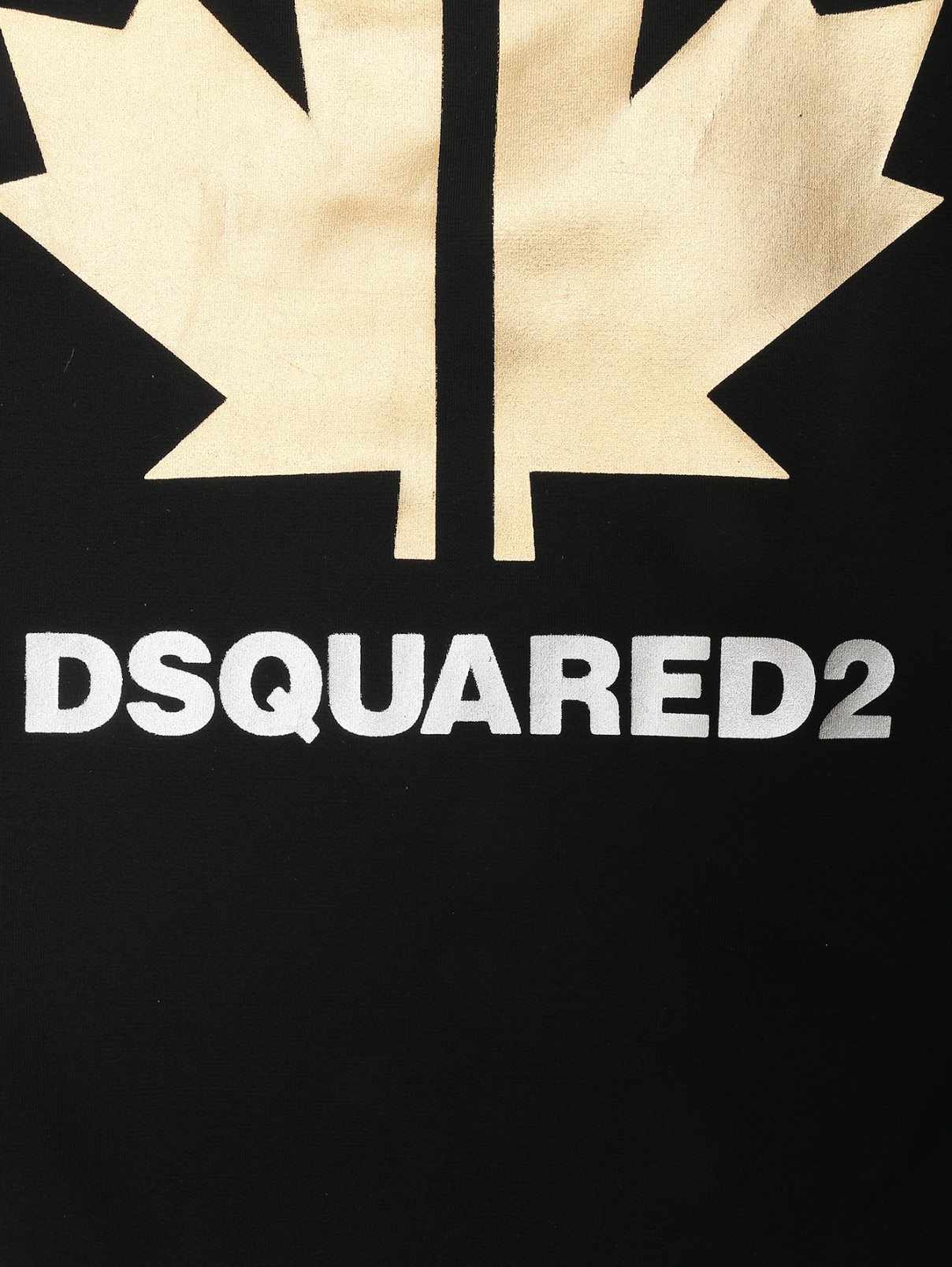 Слитный купальник с принтом Dsquared2  –  Деталь  – Цвет:  Черный