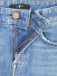 Укороченные джинсы с бахромой 7 For All Mankind  –  Деталь1