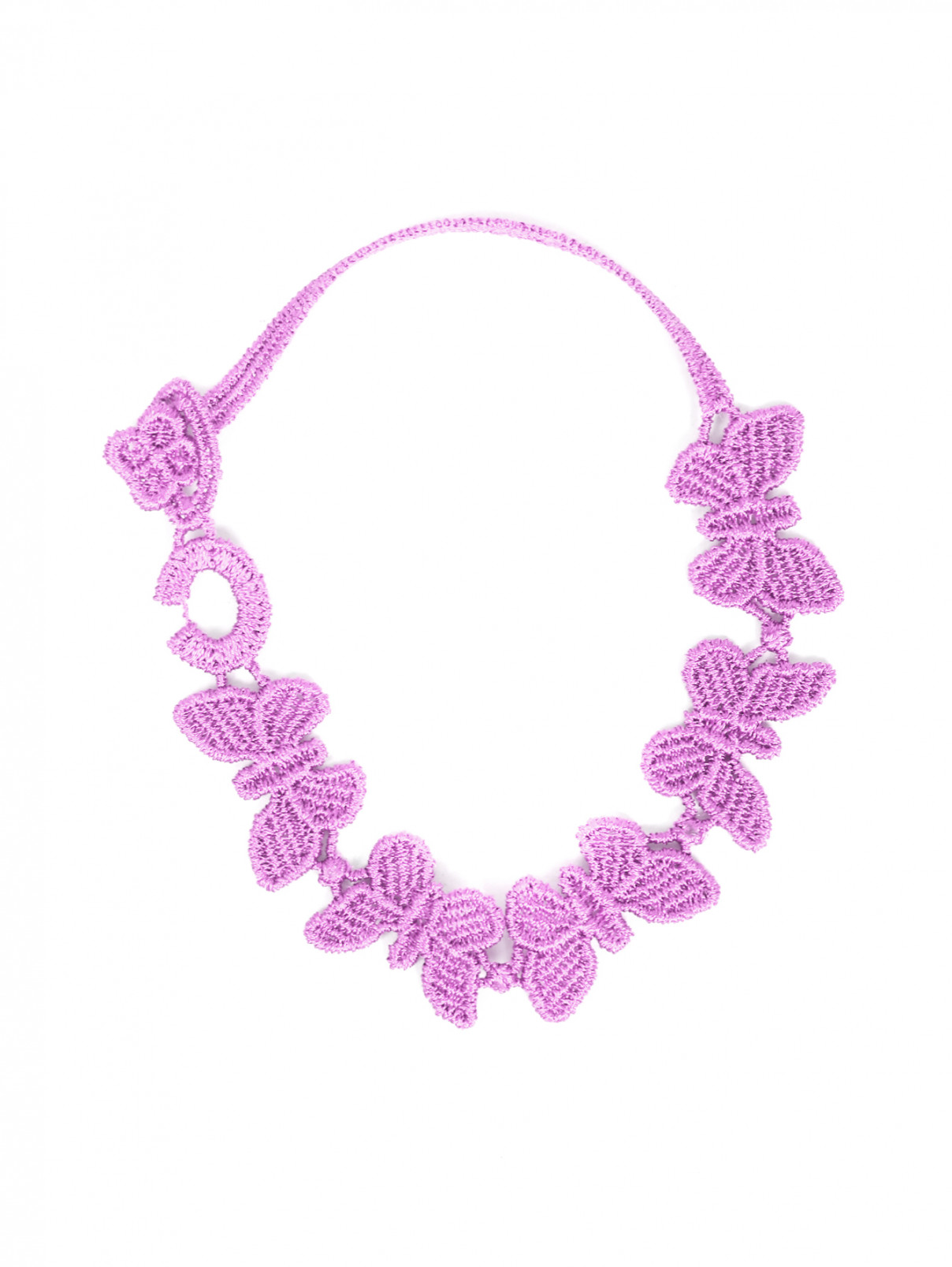 Браслет из текстиля Cruciani  –  Общий вид  – Цвет:  Розовый