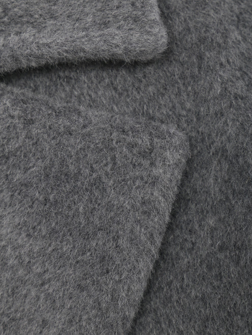 Двубортное пальто из смешанной шерсти  - Деталь1