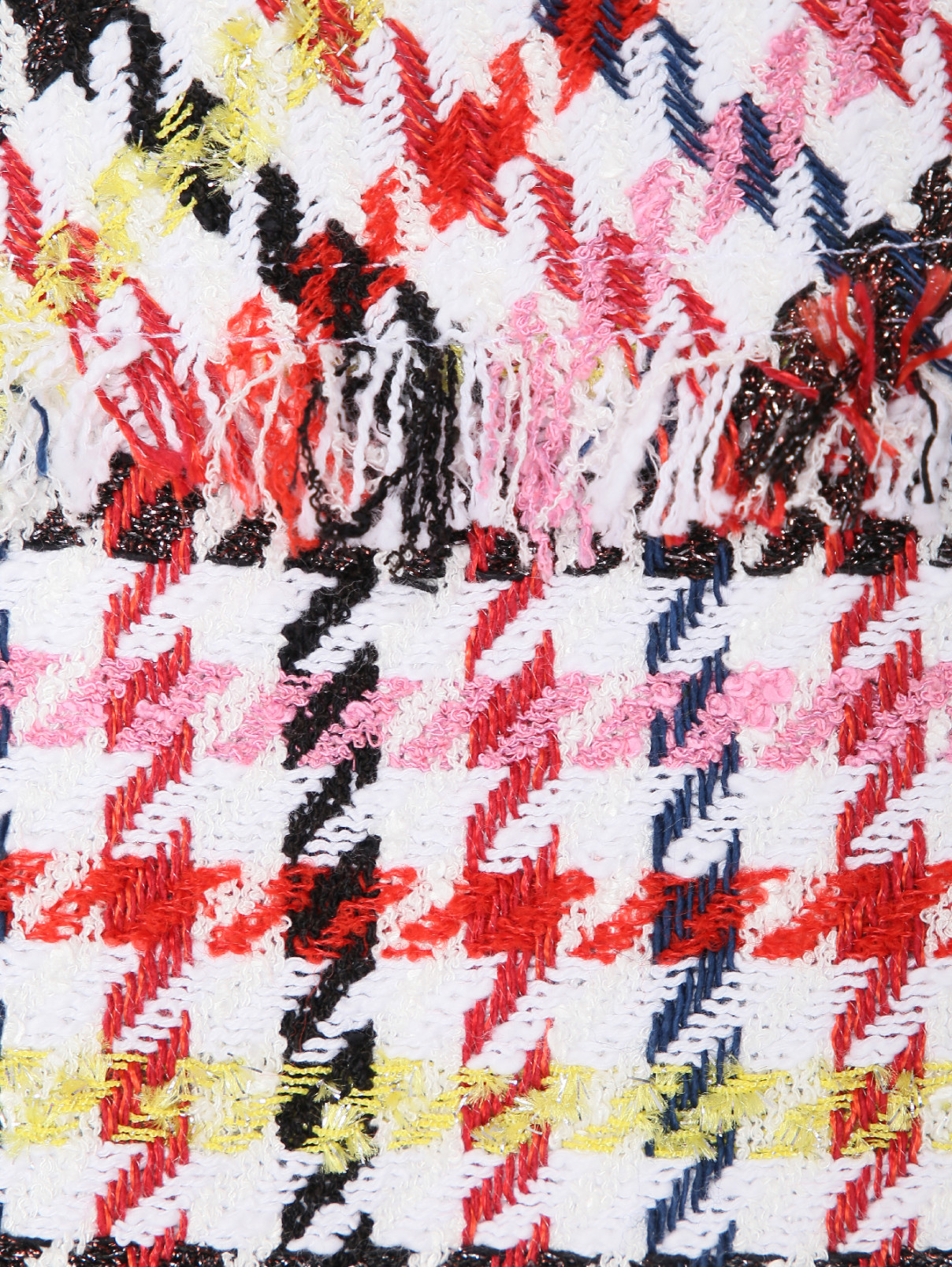 Юбка-мини с узором и бахромой Karl Lagerfeld  –  Деталь  – Цвет:  Мультиколор