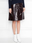 Лаковая юбка с боковыми карманами Nina Ricci  –  МодельВерхНиз