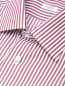 Рубашка из хлопка с узором полоска Barba Napoli  –  Деталь1
