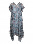 Платье из шелка с принтом на подкладе Antonio Marras  –  Общий вид