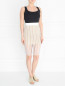 Прозрачная юбка-миди из шелка La Perla  –  Модель Общий вид