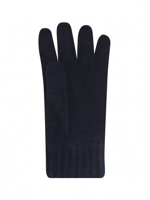 Однотонные перчатки из кашемира - Обтравка1