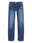 Прямые джинсы с принтом Moschino  –  Общий вид