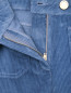 Вельветовые брюки из хлопка с карманами Luisa Spagnoli  –  Деталь1