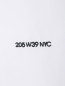 Рубашка из хлопка с прорезями на рукавах Calvin Klein 205W39NYC  –  Деталь