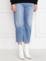 Укороченные джинсы из хлопка Weekend Max Mara  –  МодельВерхНиз