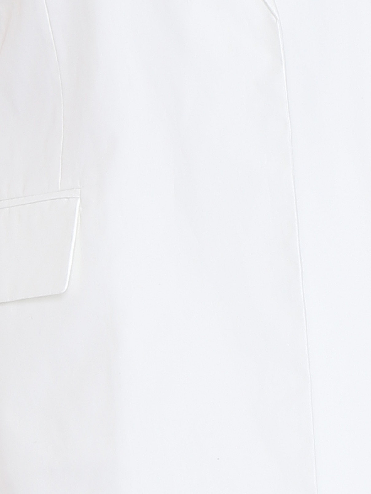 Удлиненный жилет без пуговиц Sportmax  –  Деталь2  – Цвет:  Белый