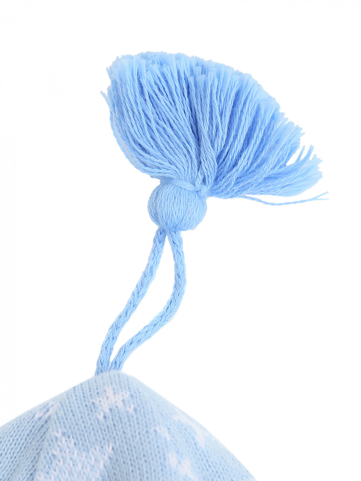 Шапка из хлопка  с узором Maximo  –  Деталь1  – Цвет:  Синий