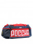 Спортивная сумка с контрастными вставками и сменным плечевым ремнем BOSCO  –  Обтравка1